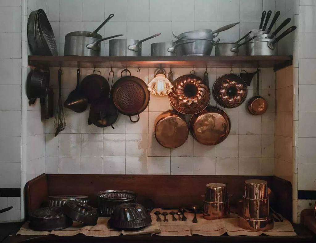 Who invented the first kitchen?
